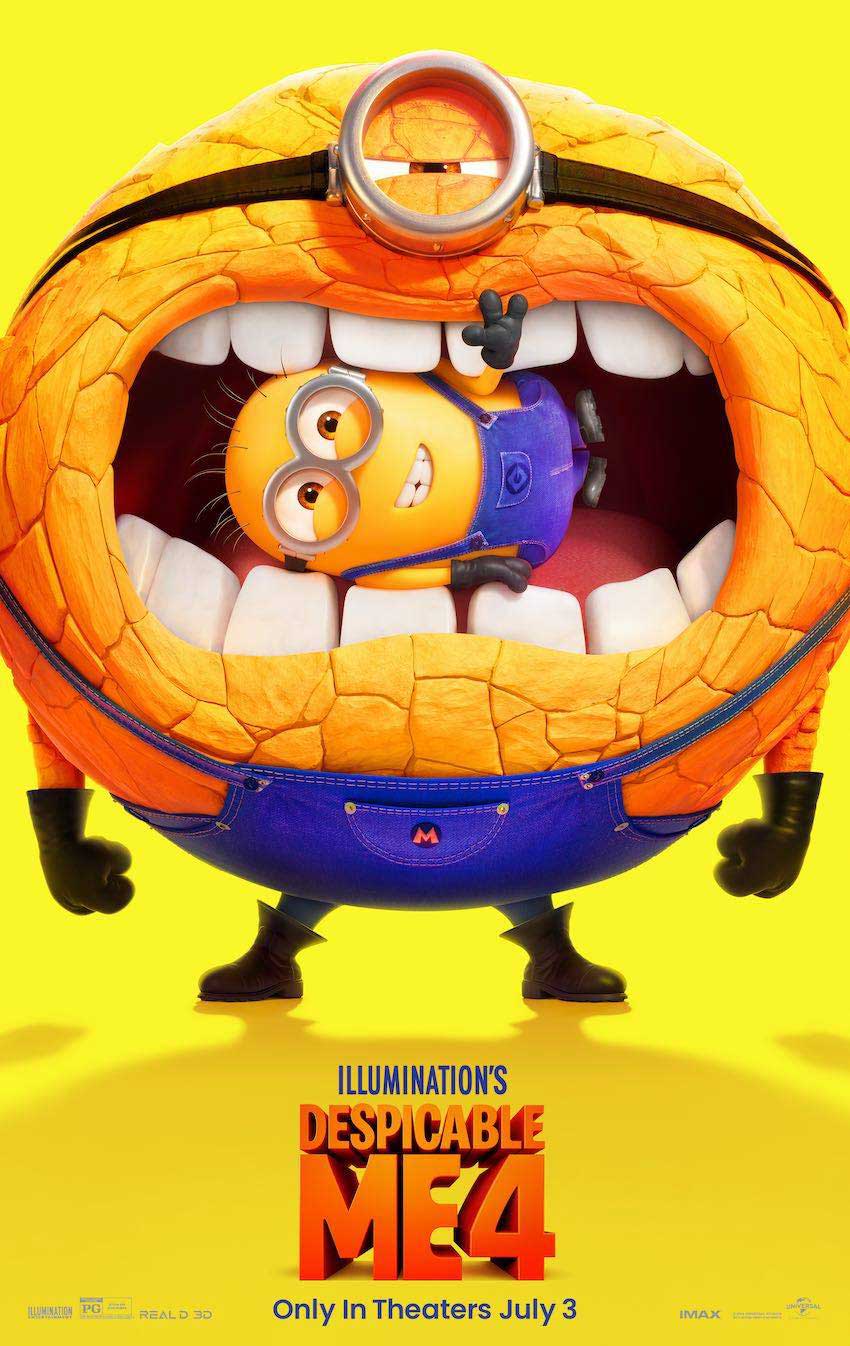 Despicable Me 4 movie poster 850
