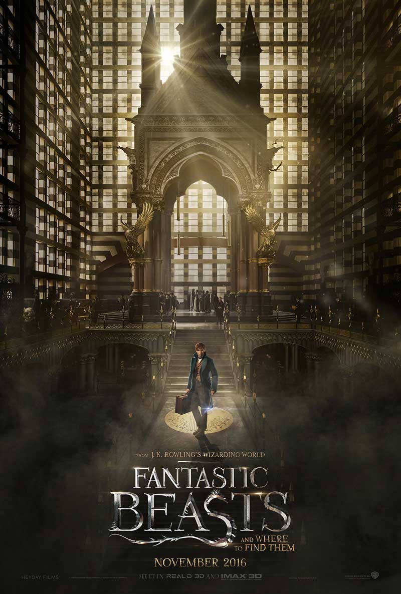 Fantastic Beasts Where To Find Them poster