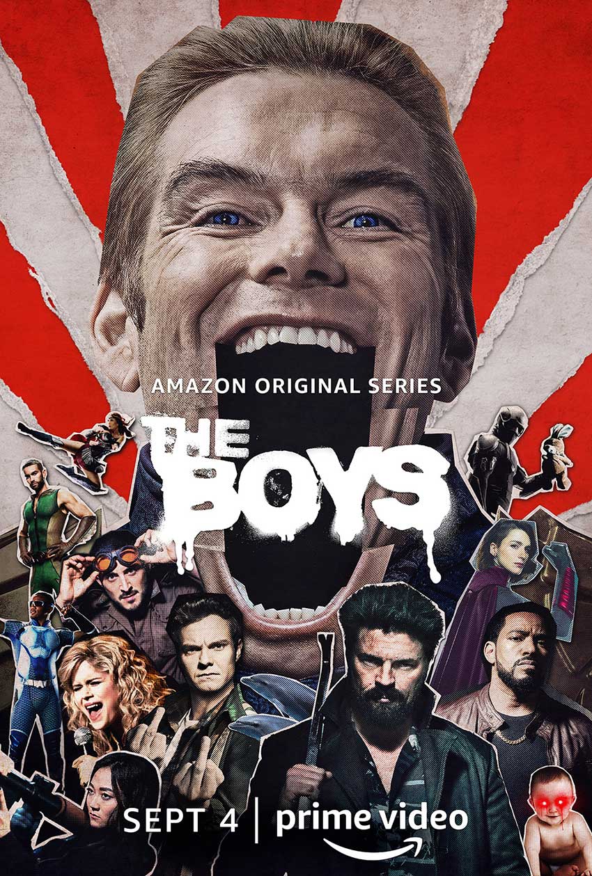 Homelander The Boys 2 poster