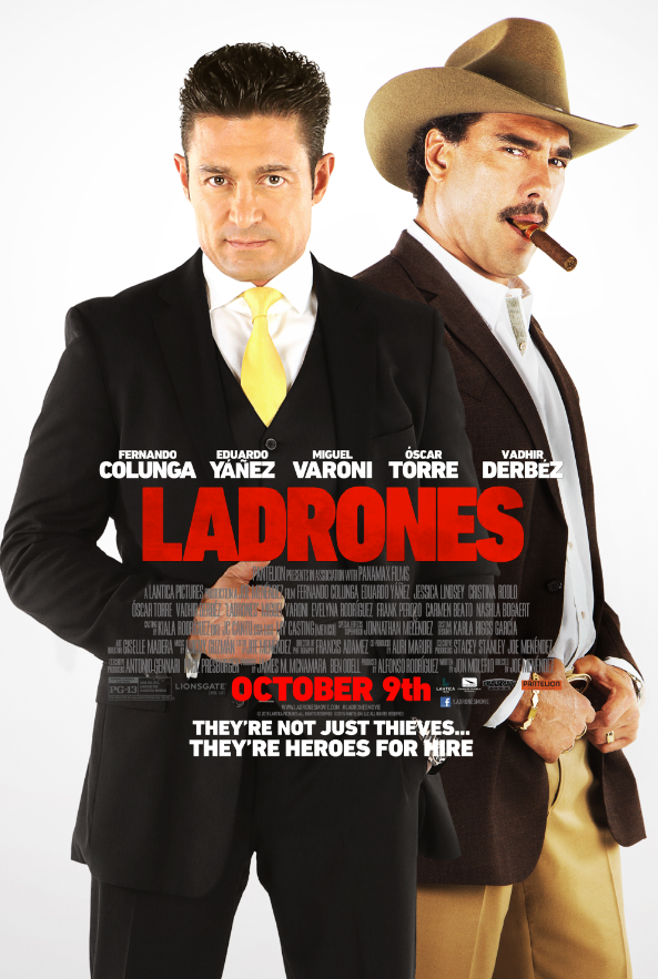 Ladrones movie poster