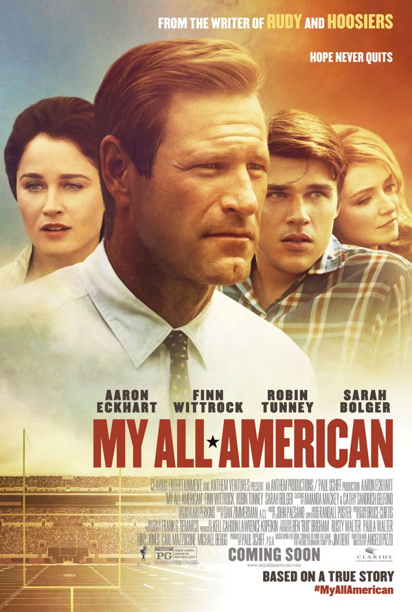 MY ALL AMERICAN movie poster small