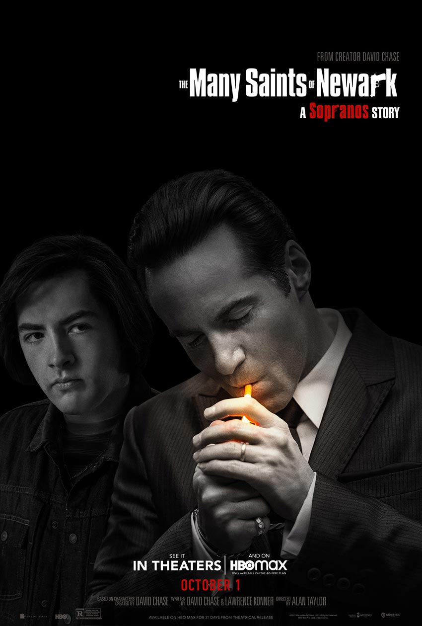 Many Saints of Newark Sopranos movie poster