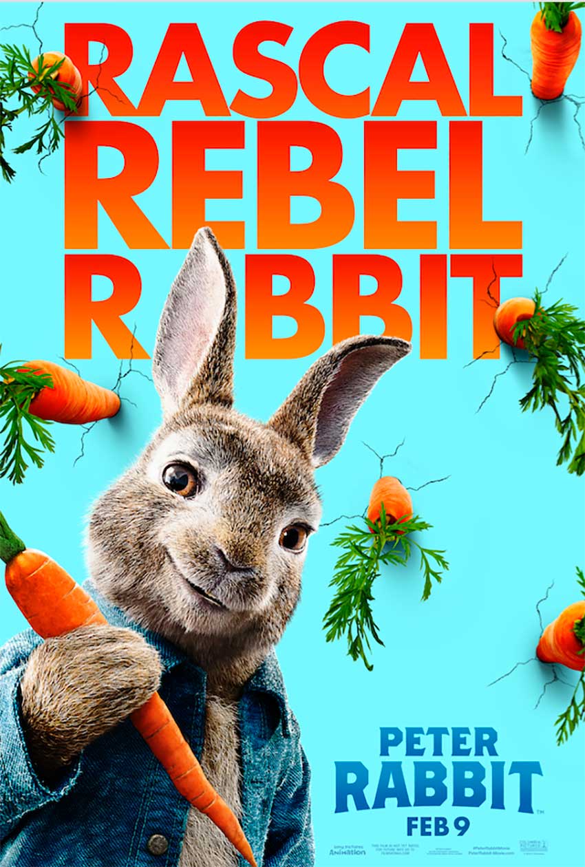 Peter Rabbit movie poster