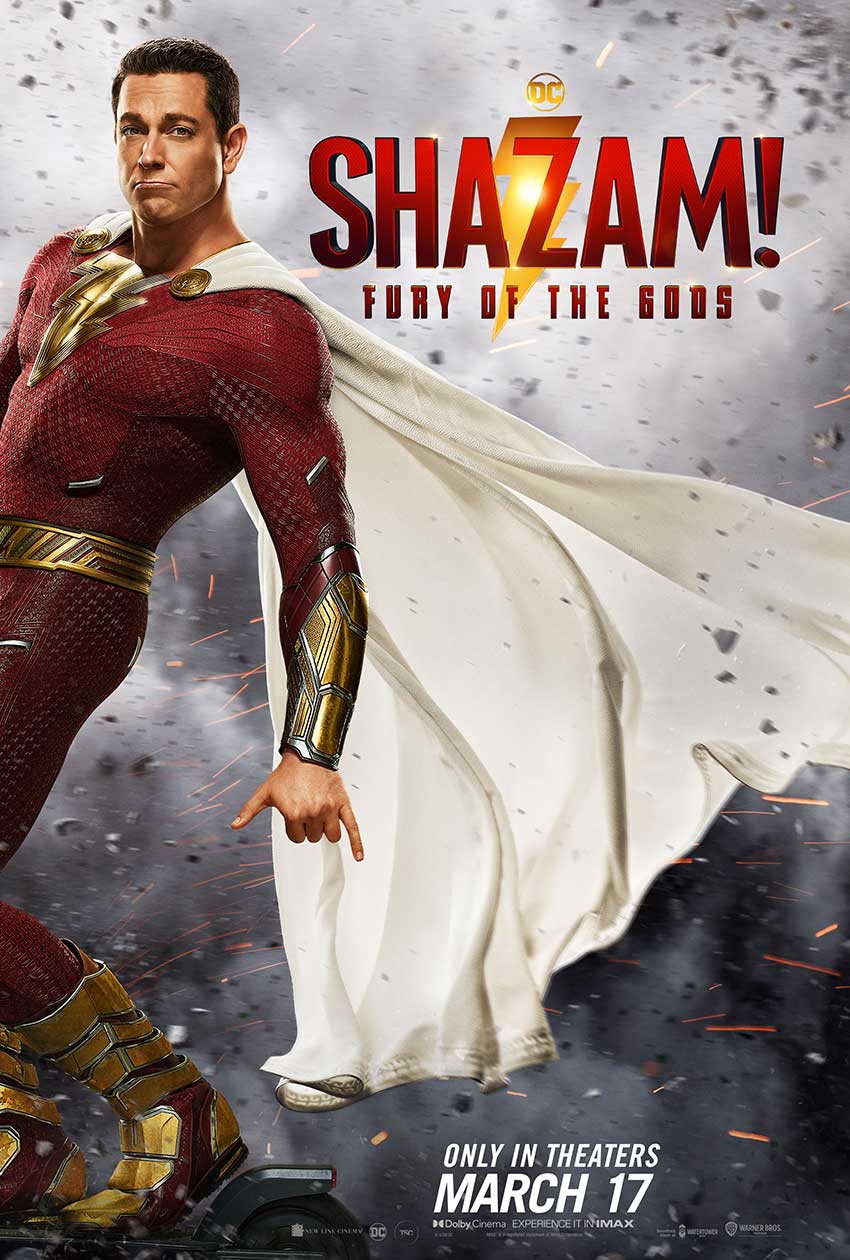 Shazam Fury of the Gods Poster