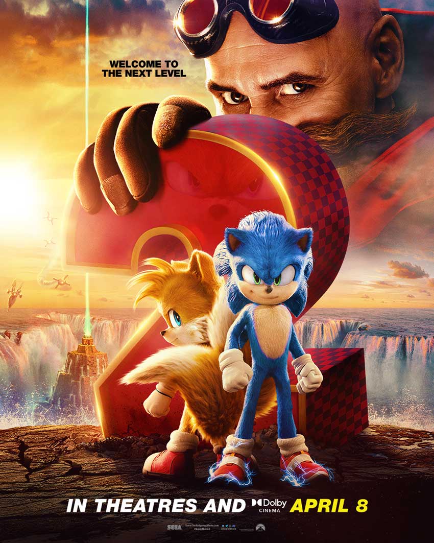 Sonice Hedgehog 2 final poster