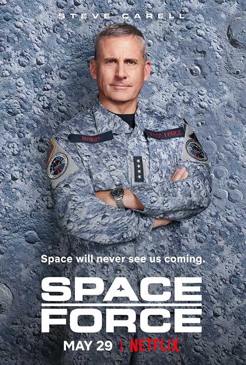 Space Force Netflix movie poster