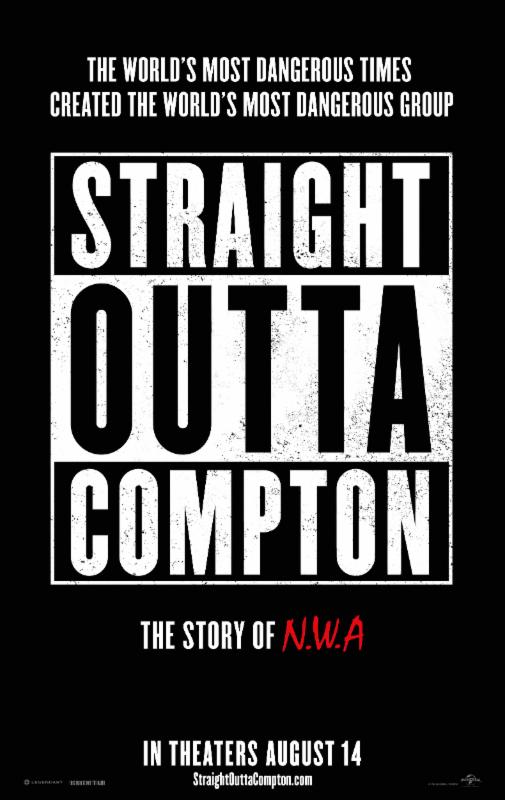 Straight Out of Compton poster