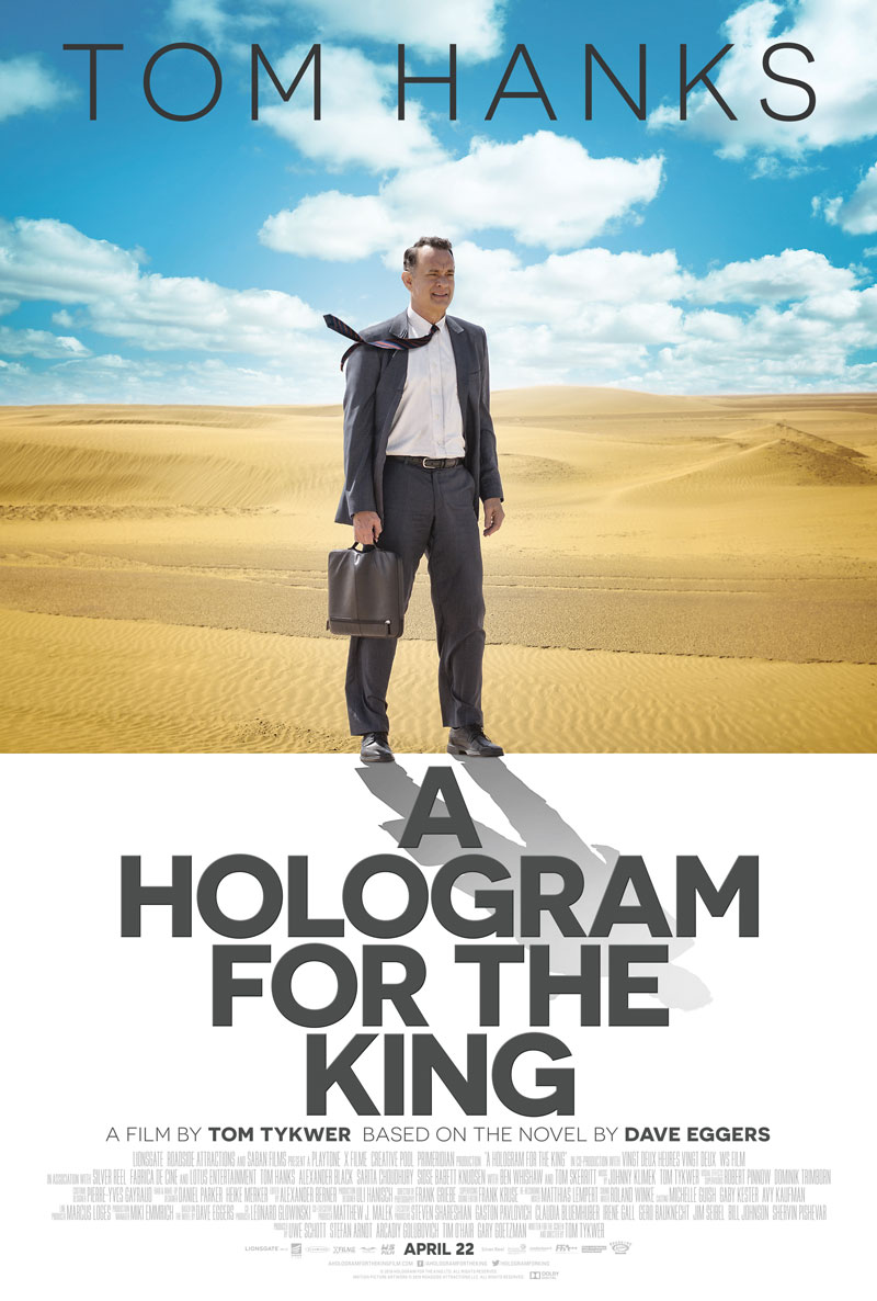 Tom Hanks Hologram of the King movie poster