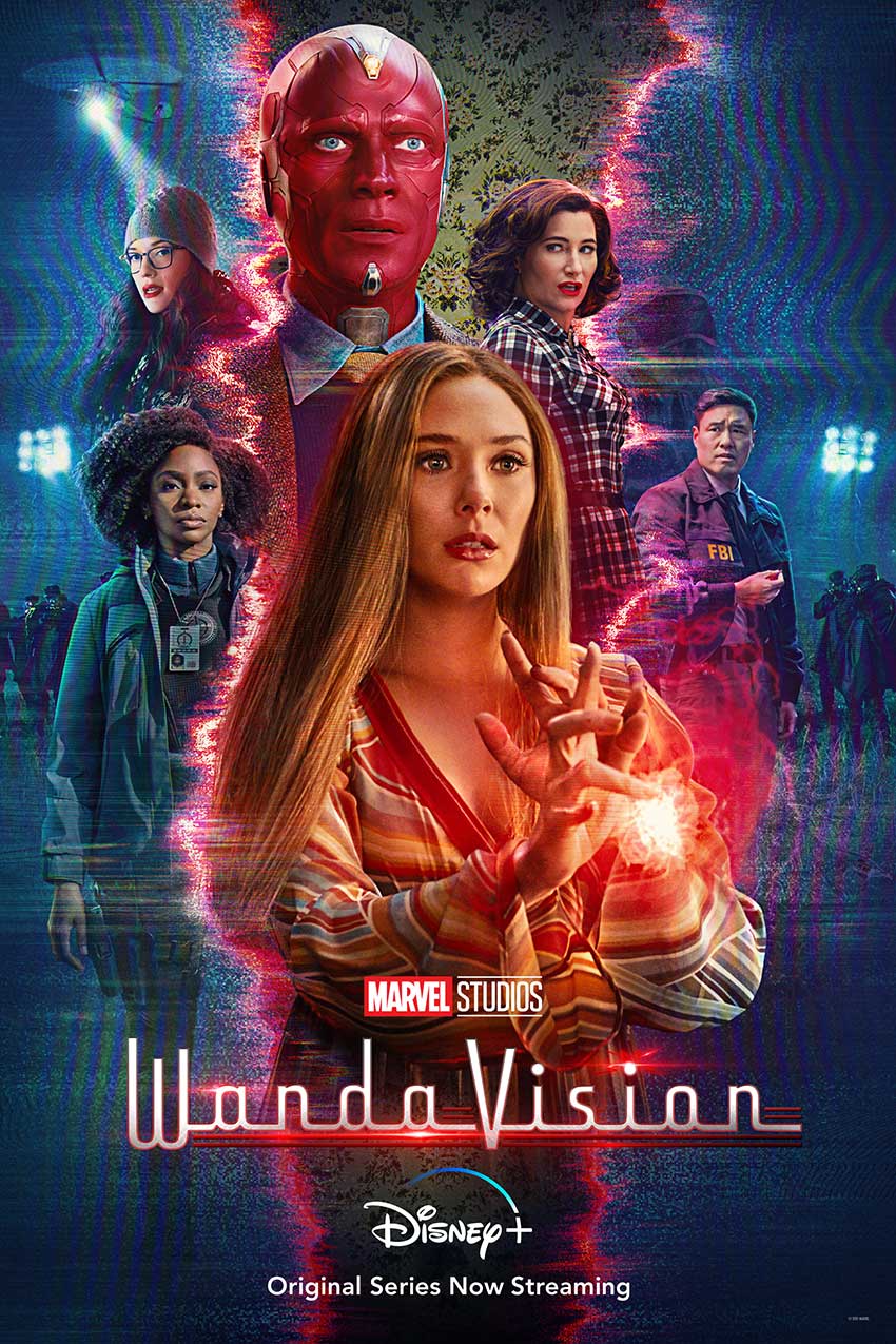 WandaVision Marvel poster mid season 