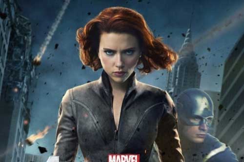 Scarlett Johansson The Avengers movie clip