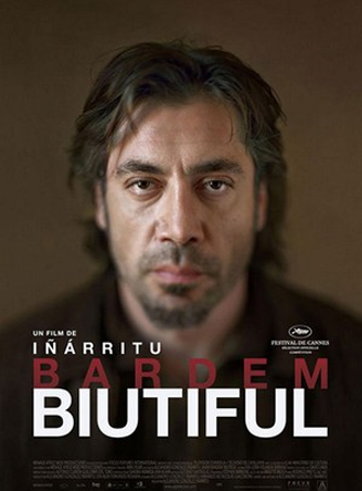 Biutiful movie poster with Javier Bardem