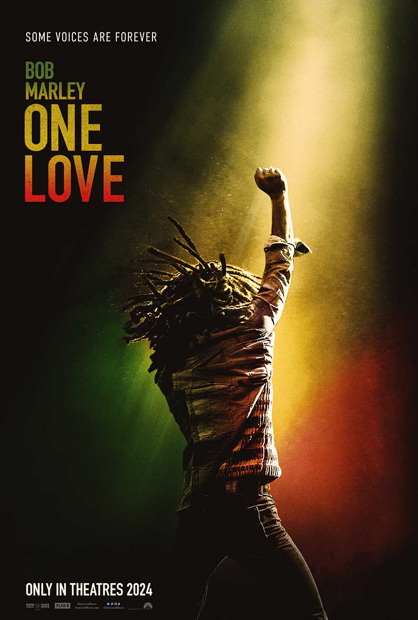 Bob Marley: One Love poster 2024