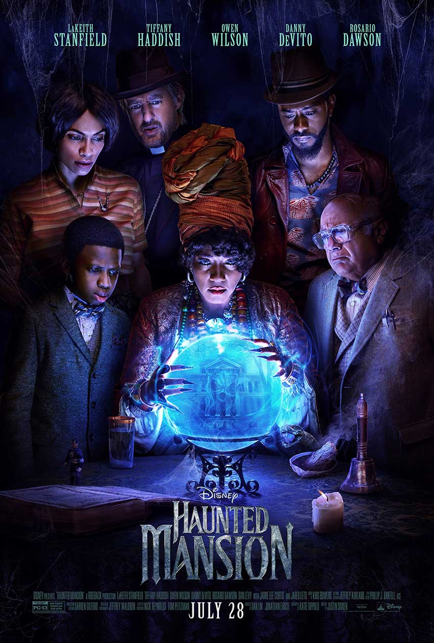 Disney's Haunted Mansion movie poster 2023