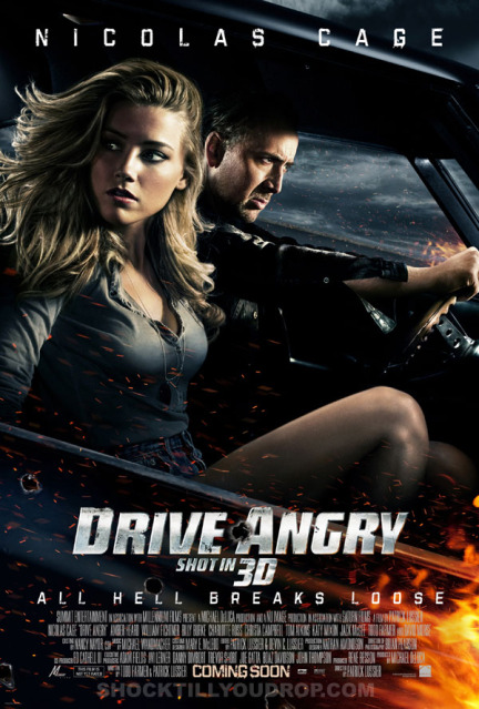 Drive Angry 3D movie poster