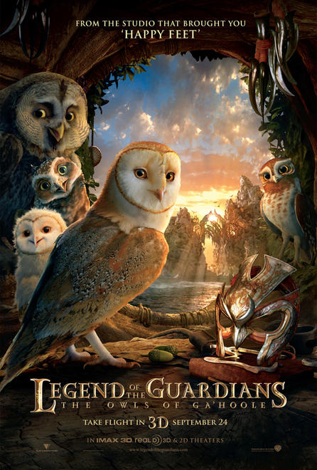 Legend of the-Guardians: The Owls Of Gahoole movie poster