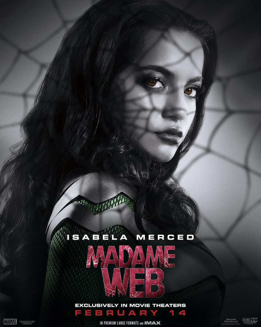 Madame Web Isabela Merced poster
