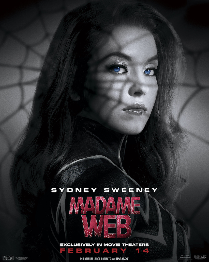 Madame Web Sydney Sweeney poster