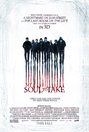 My Soul to Take movie poster
