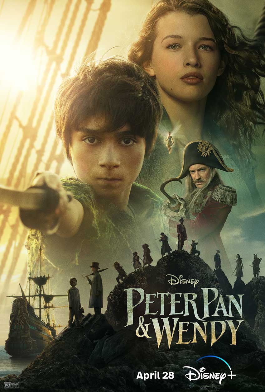 Peter Pan & Wendy Disney Plus poster