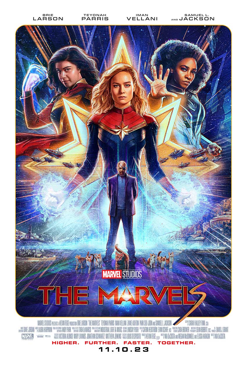 The Marvels 2023 Poster